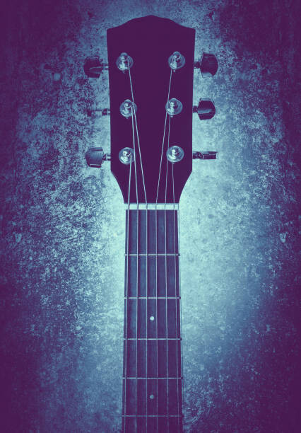 Wall Art Print Textured guitar neck | Gifts & Merchandise | Europosters