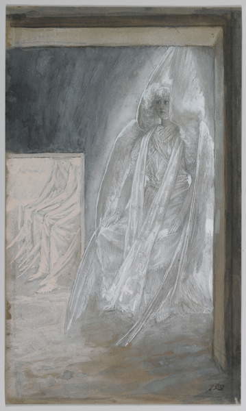 Fine Art Print The Angel Seated on the Stone of the Tomb