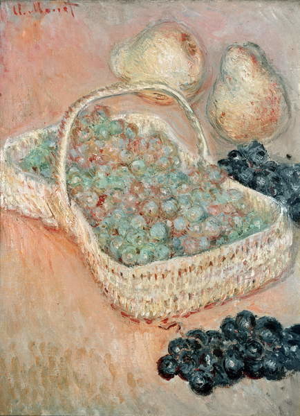 Canvas Print The Basket of Grapes, 1884