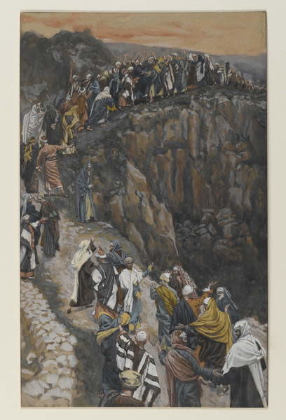 Fine Art Print The Brow of the Hill near Nazareth