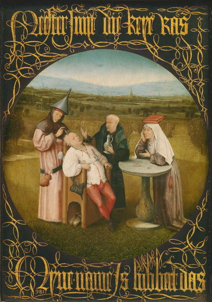 Fine Art Print The Cure of Folly, c.1494