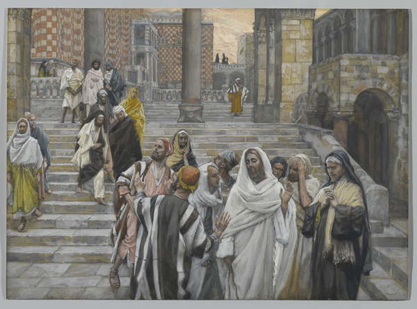 Fine Art Print The Disciples Admire the Buildings of the Temple