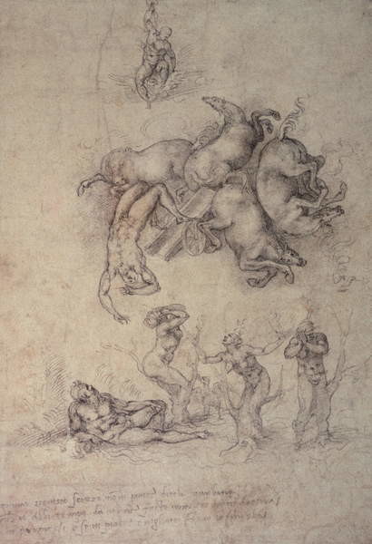 Fine Art Print The Fall of Phaethon, 1533