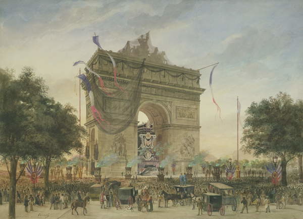 Fine Art Print The Funeral of Victor Hugo (1802-85) 1885