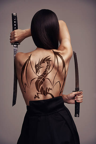Art Photography The girl with the dragon tattoo