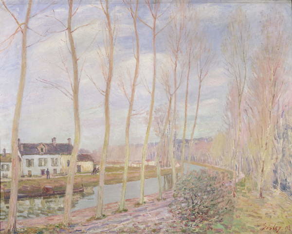 Fine Art Print The Loing Canal, 1892