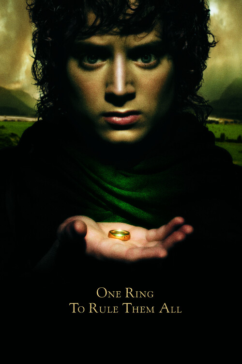 Art Poster The Lord of the Rings -  One ring to rule them all