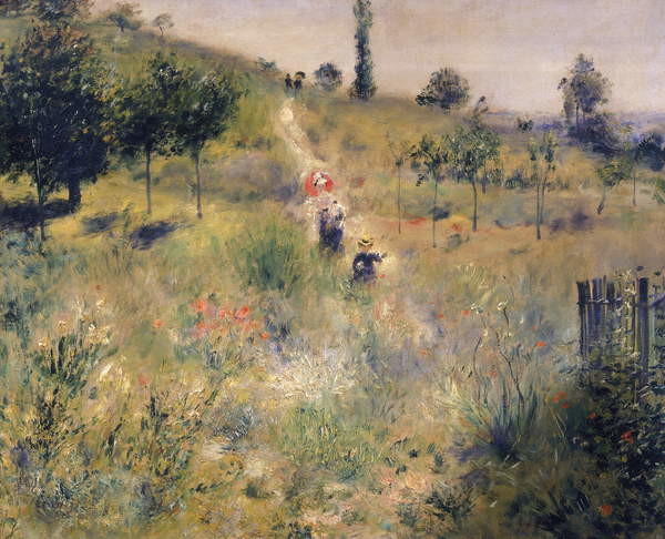 Fine Art Print The Path through the Long Grass, c.1875