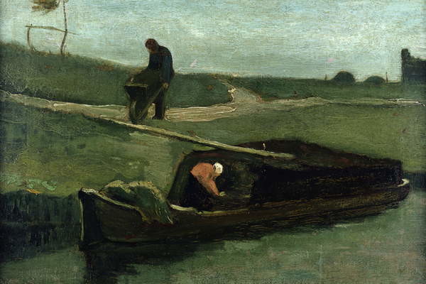 Fine Art Print The Peat Boat, 1883