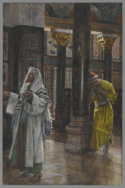 Fine Art Print The Pharisee and the Publican