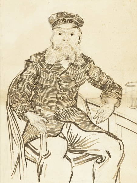 Canvas Print The Postman Joseph Roulin, 1888