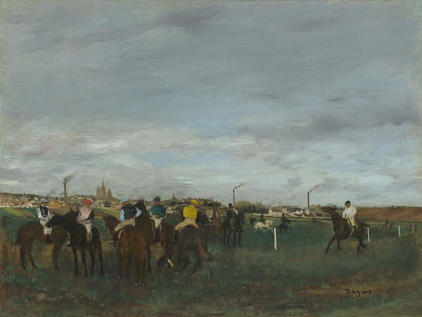 Canvas Print The Races, 1871-2