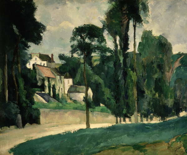 Canvas Print The Road at Pontoise, 1875