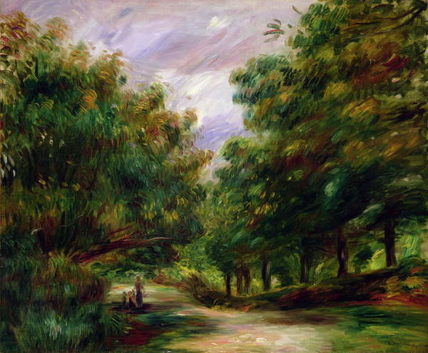 Fine Art Print The road near Cagnes, 1905