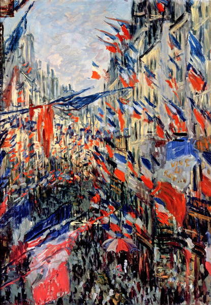 Fine Art Print The Rue Saint-Denis, Celebration of June 30, 1878