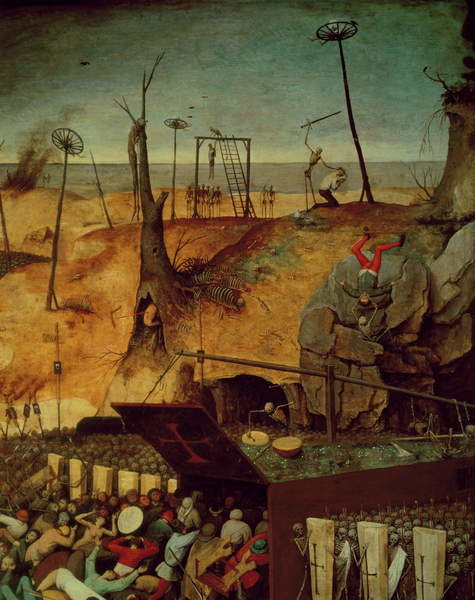 Canvas Print The Triumph of Death, c.1562 (oil on panel)
