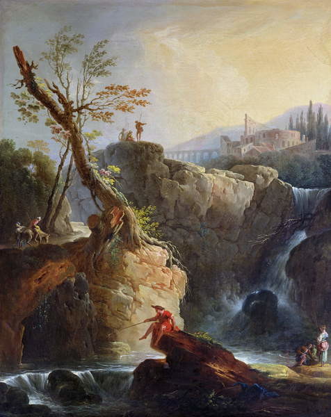 Fine Art Print The Waterfall, 1773