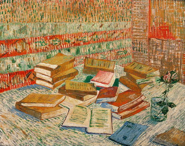 Canvas Print The Yellow Books, 1887