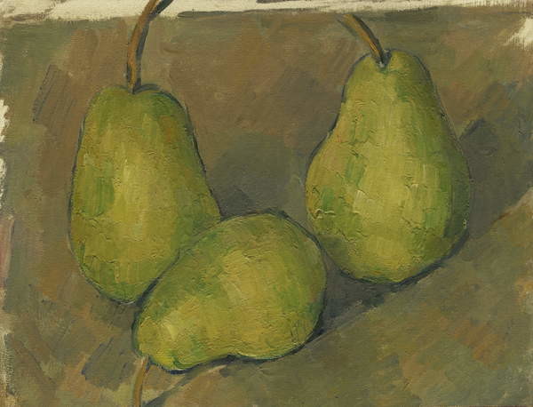 Canvas Print Three Pears, 1878-9