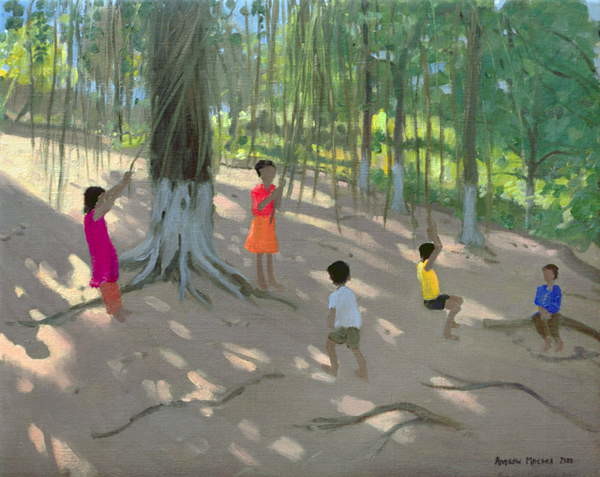 Fine Art Print Tree Swing, Elephant Island, Bombay, 2000
