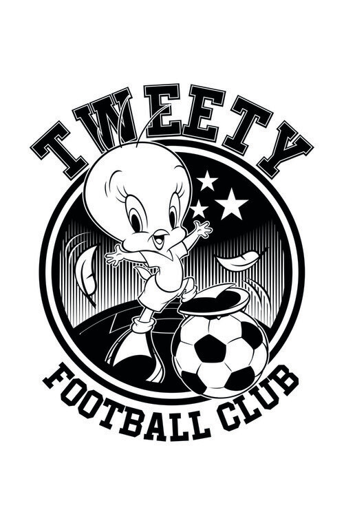 Canvas Print Tweety - Football club