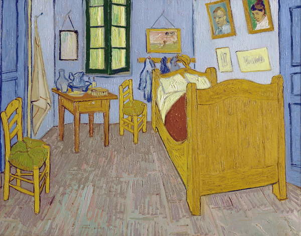 Fine Art Print Van Gogh's Bedroom at Arles, 1889