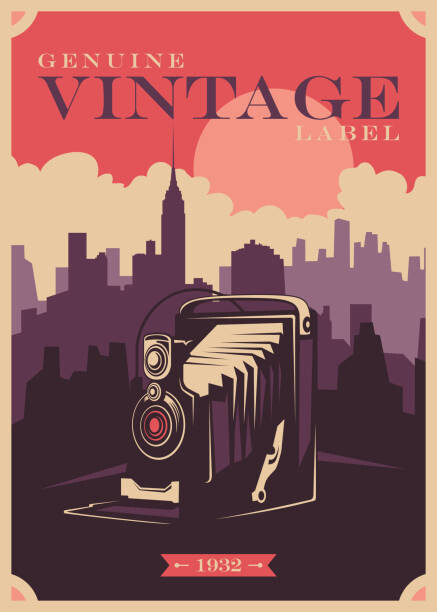 Vintage Poster - Retro And Hand-drawn Vintage Poster Design