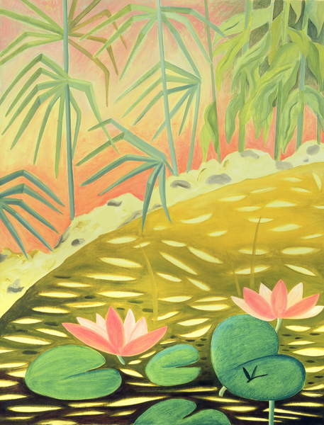 Fine Art Print Water Lily Pond I, 1994