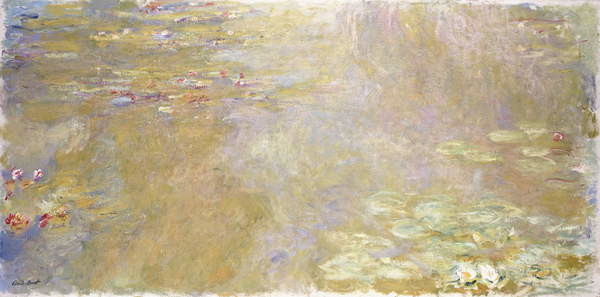 Canvas Print Waterlily Pond, c.1917-1919