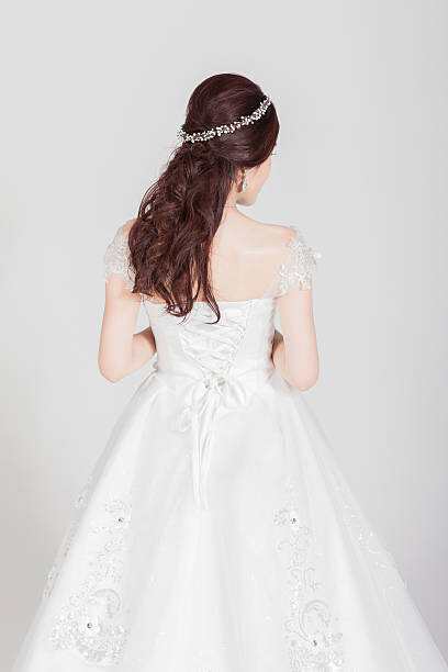 Art Photography wedding dress for bride