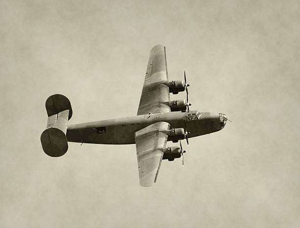 Art Photography World War II era bomber