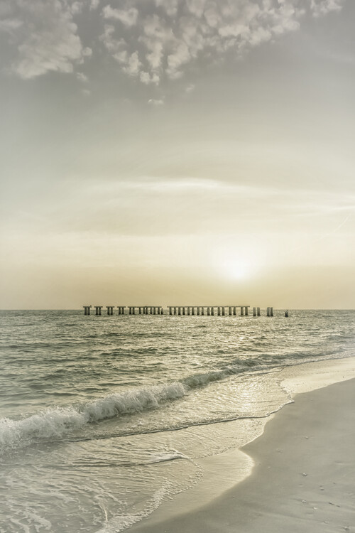 Arte Fotográfica Exclusiva Gasparilla Island Sunset | Vintage