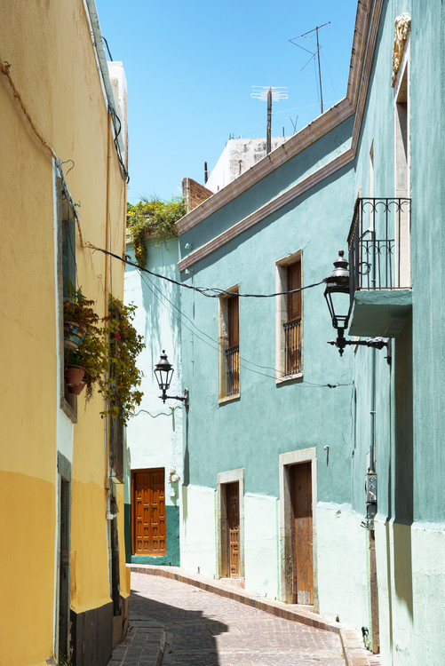 Arte Fotográfica Exclusiva Colorful Street - Guanajuato