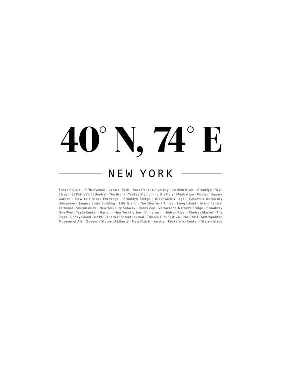 Arte Fotográfica Exclusiva coordiantesnewyork