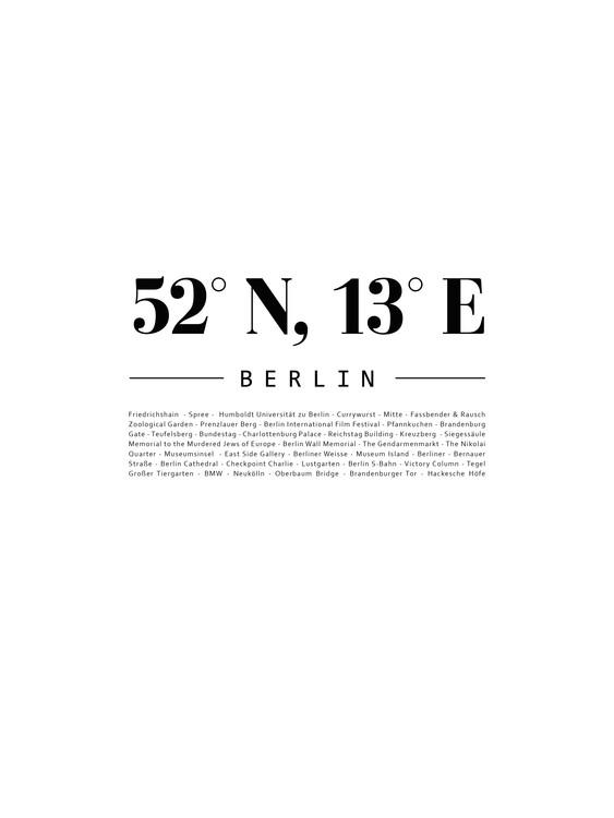 Arte Fotográfica Exclusiva coordinatesberlin