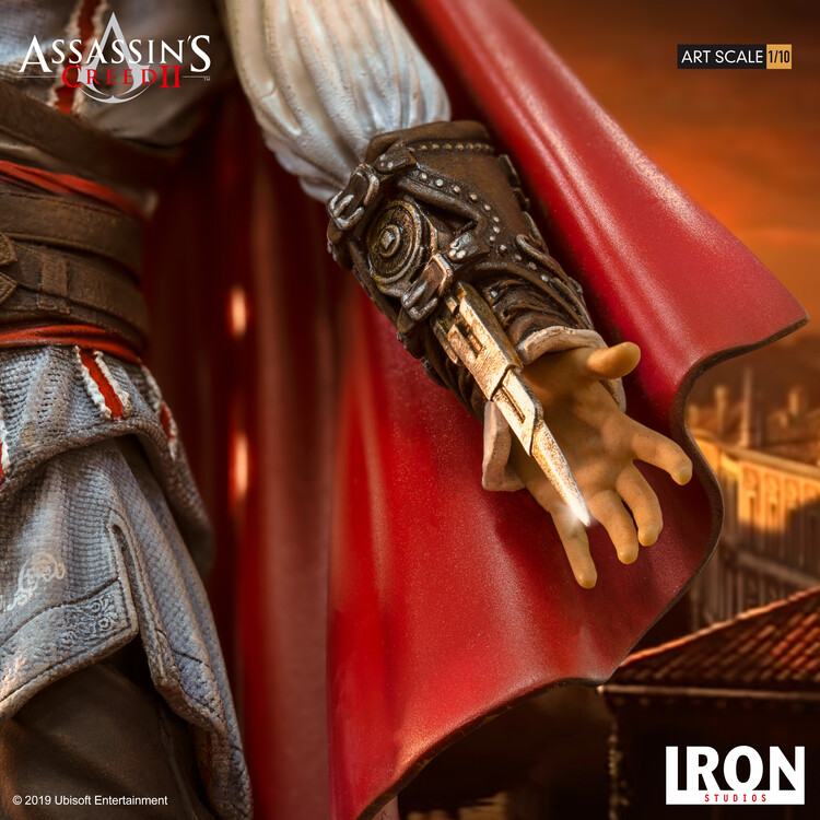 Figura Assassins Creed - Ezio Auditore 1/10 Regular - Iron Studios
