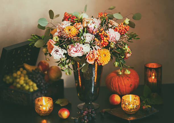Αυτοκόλλητο Autumn still life