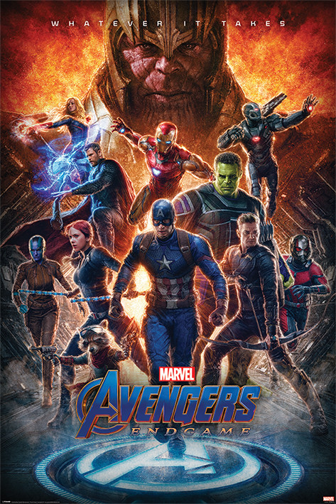 Poster print with frame Avengers: Endgame - Whatever It Takes | Europosters