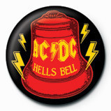 Button, badge AC/DC (Logo)