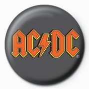 Button, badge AC/DC (Logo)