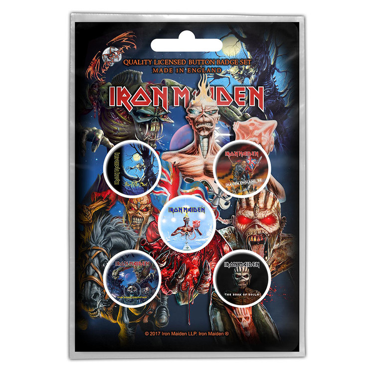 Badge set Iron Maiden – Later Albums