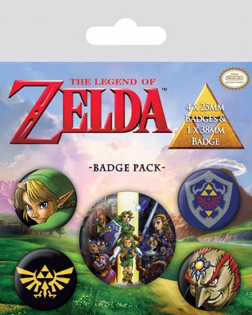 Badge set The Legend Of Zelda