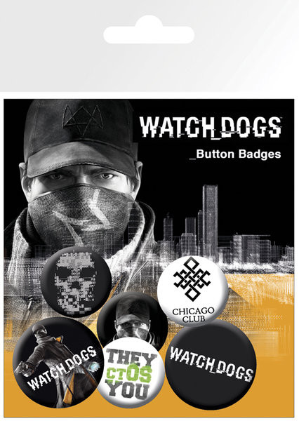 Badge set Watch dogs – aiden