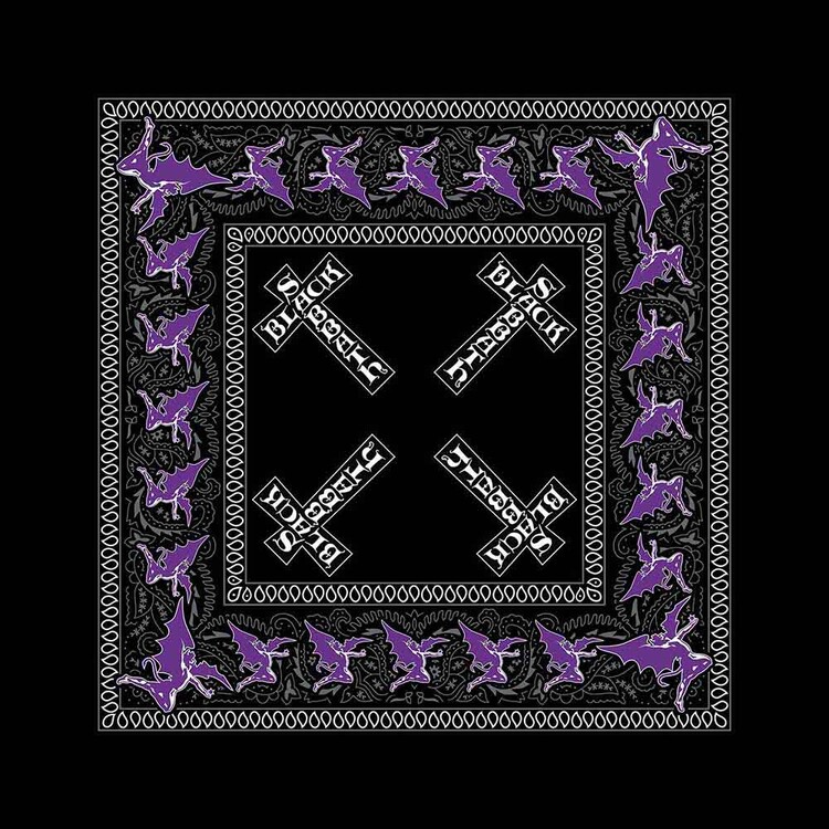 Odjeća Bandana Black Sabbath - Cross Logo