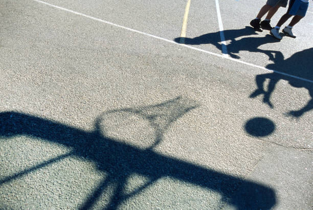 Αυτοκόλλητο Basketball shadows.