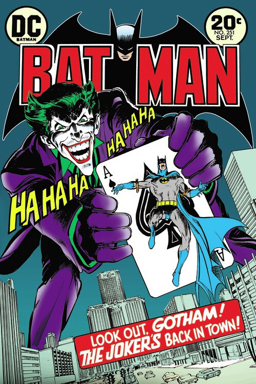 Sticker Batman and Joker - Comic Cover