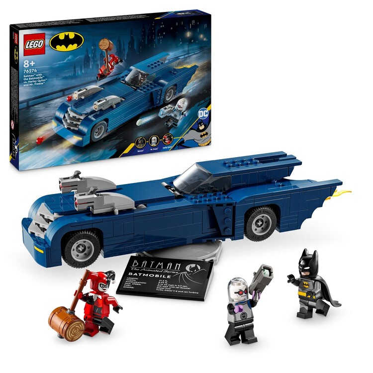 LEGO Batman™ and the Batmobile vs. Harley Quinn™ and Mr. Freeze™ 76274