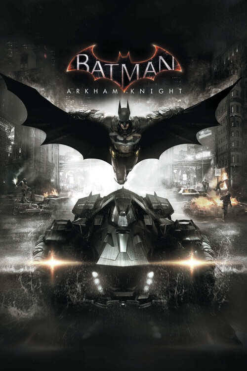 Naljepnica Batman Arkham Knight - Batmobile