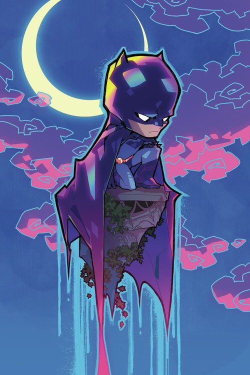 Sticker Batman - Chibi Moon