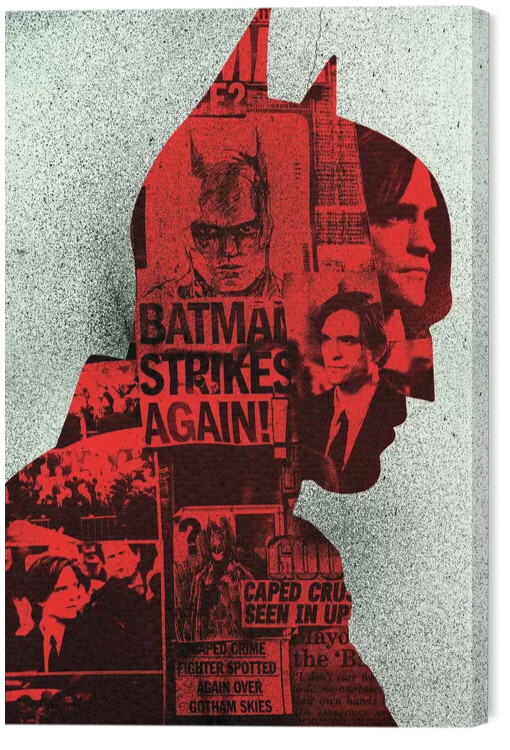Batman Strikes Again Mounted Art Print | Buy at EuroPosters